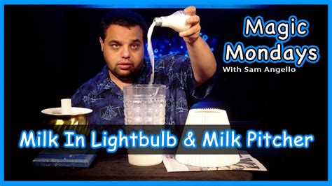 Milk pitcher magic